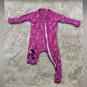 Bellabu Bear Ballerina Bamboo Convertible Footie